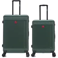 SWISS KOPPER Lot de 2 Valises Rigides Grand Format et Taille Moyenne GSTAAD