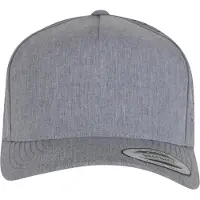 Flexfit Yp Classics 5 Panel Snapback Cap Gris