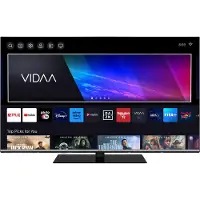 JVC LT-50VDQ6555 QLED-TV UHD,Multituner,Smart,DolbyVision,VIDAA (50", QLED, 4K), TV, Noir