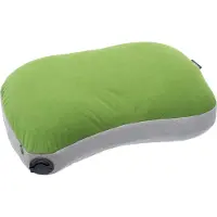 Cocoon Air Core Down Travel Pillow fresh olive/grey, Accessoires de voyage, Vert, Gris