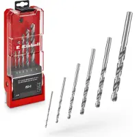 Einhell rond, cassette de rangement incluse) (2 millimètres, 3 millimètres, 4 millimètres, 5 millimètres, 6 millimètres, 8 millimètres)