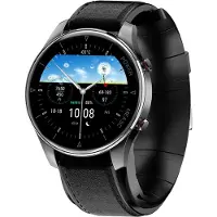 INF Montre intelligente avec moniteur d'oxygène et de tension artérielle Black