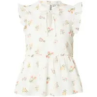 Pieces Emma Sleeveless Blouse Blanc L Femme
