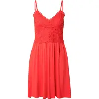 ONLY Robe d’été 'ONLHONEY' rouge vif
