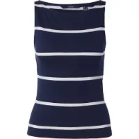 Vero Moda Haut 'VMDina' bleu marine / blanc