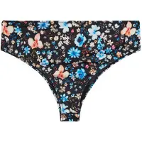 Swim By Zizzi Bas de bikini 'Caanne' bleu / pêche / rose / noir