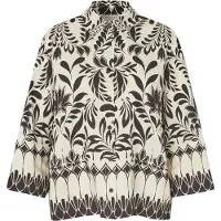 Masai Chemisier 'MaIsolde' noir / blanc cassé
