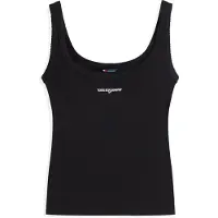 Tommy Hilfiger Haut 'Logo Embroidery Slim Tank' noir / blanc