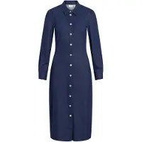 Vila Robe-chemise 'VIChania' bleu marine