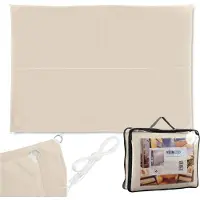 Relaxdays Voile d'ombrage rectangle