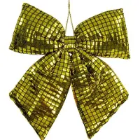 Edelman GOLD DECORATIVE BOW 30x34CM
