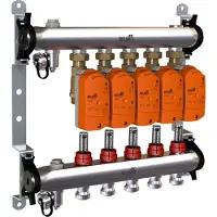 Belimo Manifold 5 X Vannes De Zone 24VAC/DC 75s 2-10V 1Nm IP40 Terminal EM-ECQ-05F/CQ24A-SR-T