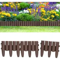 Deuba Bordure de jardin brun 11,20m