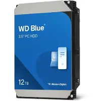 Western Digital Disque dur WD Blue pour ordinateur de bureau, 12 To, 3,5 pouces, SATA