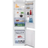 Beko Réfrigérateur combiné intégrable à glissières 271l - - BCSA285E4ZSN -
