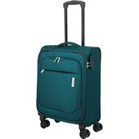 Travelite Valise à roulettes PRIEGO 4 roues S, couleur pétrole