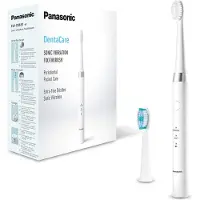 Panasonic EW-DM81-W503 Brosse à Dents Électrique 2 Modes, 30 min Autonomie, Induction, 2 Accessoires, 31,000 Pulsations/min, Blanc
