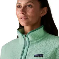 Patagonia - Polaire zippée en Polartec&reg; - W's Retro Pile Jkt Thin Ice pour Femme - Taille M - Bleu