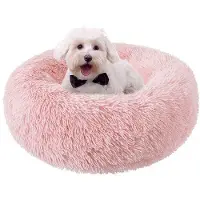 OEM Lit pour chien, 60 cm, pour petits et grands chiens, lit lavable pour chiots et chatons avec fond antidérapant