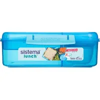 Sistema Boîte à Repas - Bento Lunch - 1,65 L - Bleu - - UneTaille - Boîte à Repas