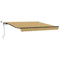 vidaXL , store enroulable, multicolore, 300 x 250 cm, polyester