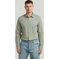 G-Star Uniform Slim Long Sleeve Shirt Vert XL Homme