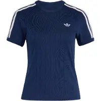 Adidas T-shirt bleu marine / blanc