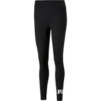 Puma Pantalon de sport 'Essentials' noir / blanc