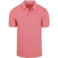 Gant Polo Piqué 2-Tone Rouge Rose taille M