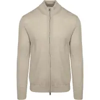 Profuomo Cardigan Laine Merino Beige