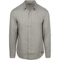 Scotch & Soda Core Chemise en Lin Gris taille XL
