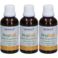 La Drome Ladrôme Extrait de propolis bio 3x50 ml Teinture(S)