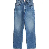 Tommy Hilfiger Jean 'High Rise Slim Straight' bleu