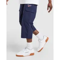Reebok Short cargo Core 3/4 - Bleu, Bleu
