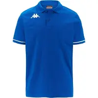 Kappa Barli Short Sleeve Polo Bleu L Homme