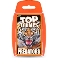 Winning Moves Predators (nouvelle version de 2021) - Jeu de cartes Top Trumps [EN]