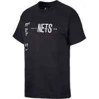 Nike Chemise t-shirt NBA Brooklyn Nets World Courtside noir CK8003010