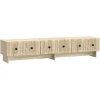 Syfax Meuble TV Chêne Sonoma 147 x 34,5 x 30 cm Bois d'ingénierie