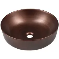 Sapho PRIORI lavabo en céramique, 41,5cm, cuivre