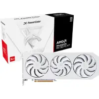 PowerColor Hellhound Radeon RX 9070 XT Blanc Spectral AMD 16 Go GDDR6