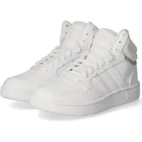 Adidas Chaussures - Hoops 3.0 Mid K - Blanc - - 38 - Chaussures