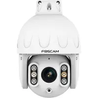 Foscam SD8EP Caméra de surveillance PoE Blanc 8MP (3840x2160), Power over Ethernet, Panoramique et inclinaison, Zoom optique 4x (SD8EP-W)