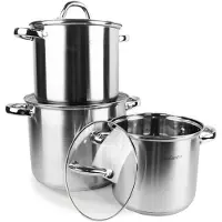 Maestro Ensemble de 6 pièces de cuisine 3,5 L 4,5 L 8 L MR2023