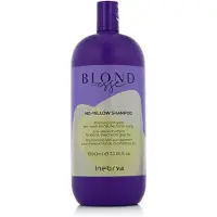 Inebrya BLONDesse No-Yellow Shampoo shampoing neutralisant les reflets jaunes pour cheveux blonds et gris 1000 ml