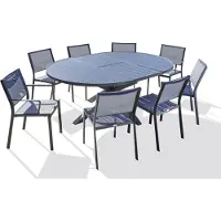 DCB Groupe Ensemble repas en aluminium avec rallonge papillon