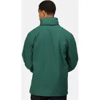 Regatta Veste Standout Ardmore pour homme, imperméable, coupe-vent FK562 (M) (vert bouteille/gris)