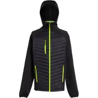 Regatta - Veste hybride « Navigate » pour homme LT233 (M) (noir/citron vert)