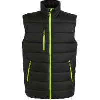 Regatta - Gilet « Navigate » pour homme LT237 (S) (noir/citron vert)