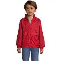 Sols - Veste coupe-vent « Surf » pour enfants LT3074 (116) (rouge)