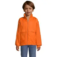 Sols - Veste coupe-vent « Surf » pour enfants LT3074 (170-176) (orange)